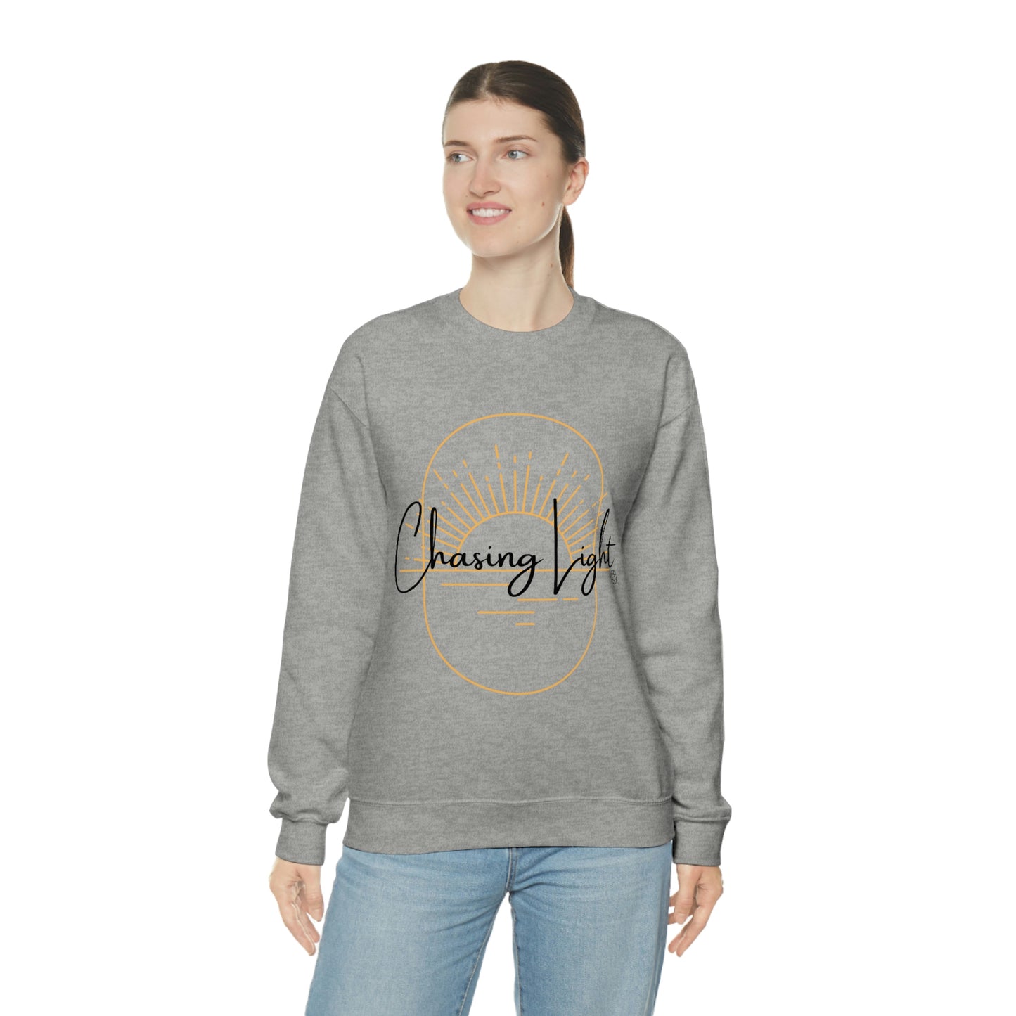 Chasing Light - Heavy Blend™ Crewneck Sweatshirt