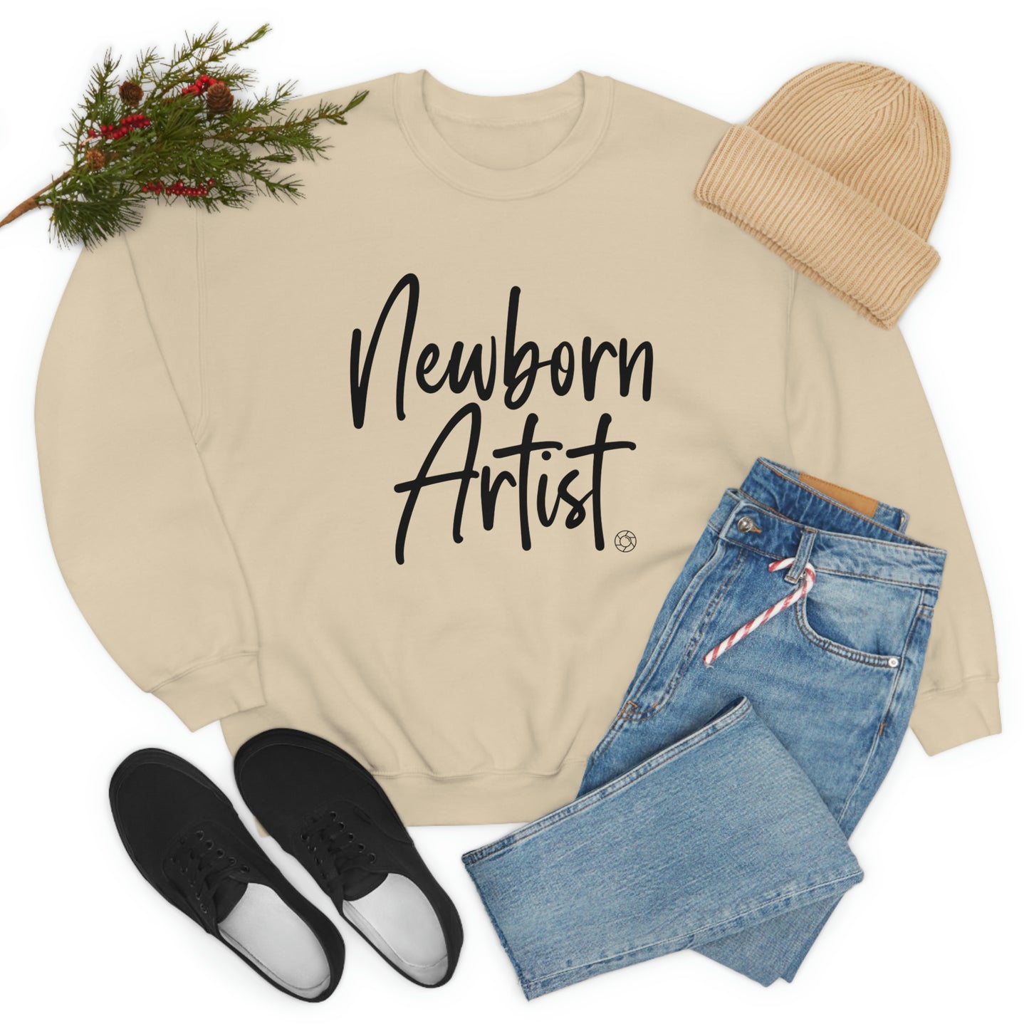 Newborn Artist - Heavy Blend™ Crewneck Sweatshirt