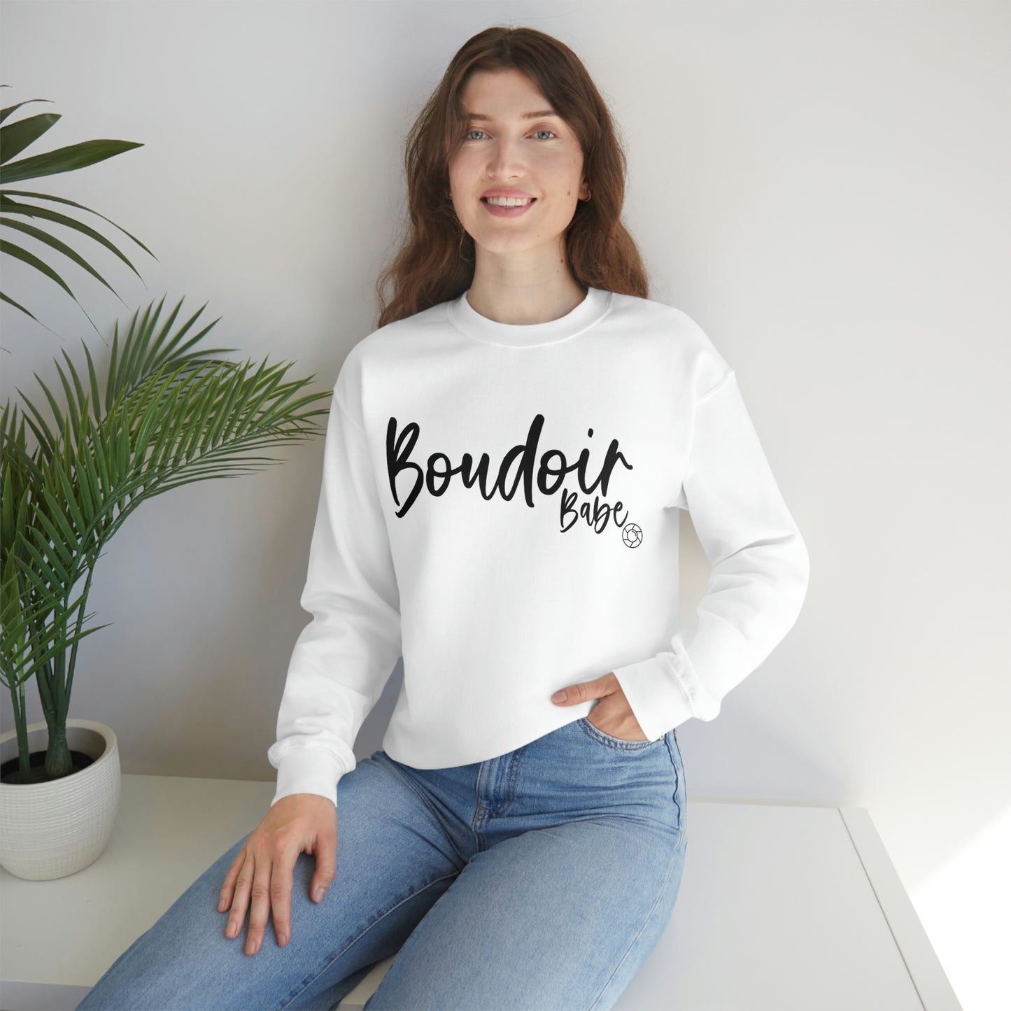 Boudoir Babe - Heavy Blend™ Crewneck Sweatshirt