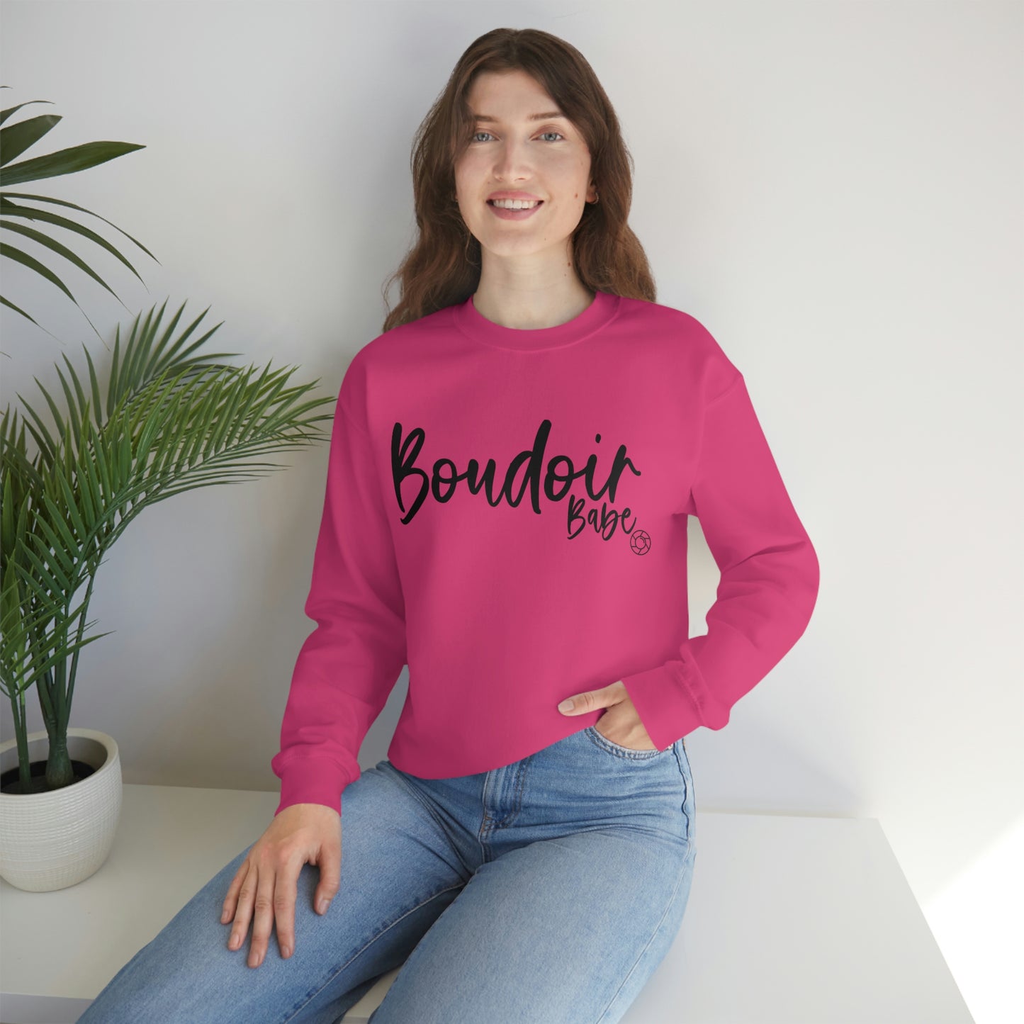 Boudoir Babe - Heavy Blend™ Crewneck Sweatshirt