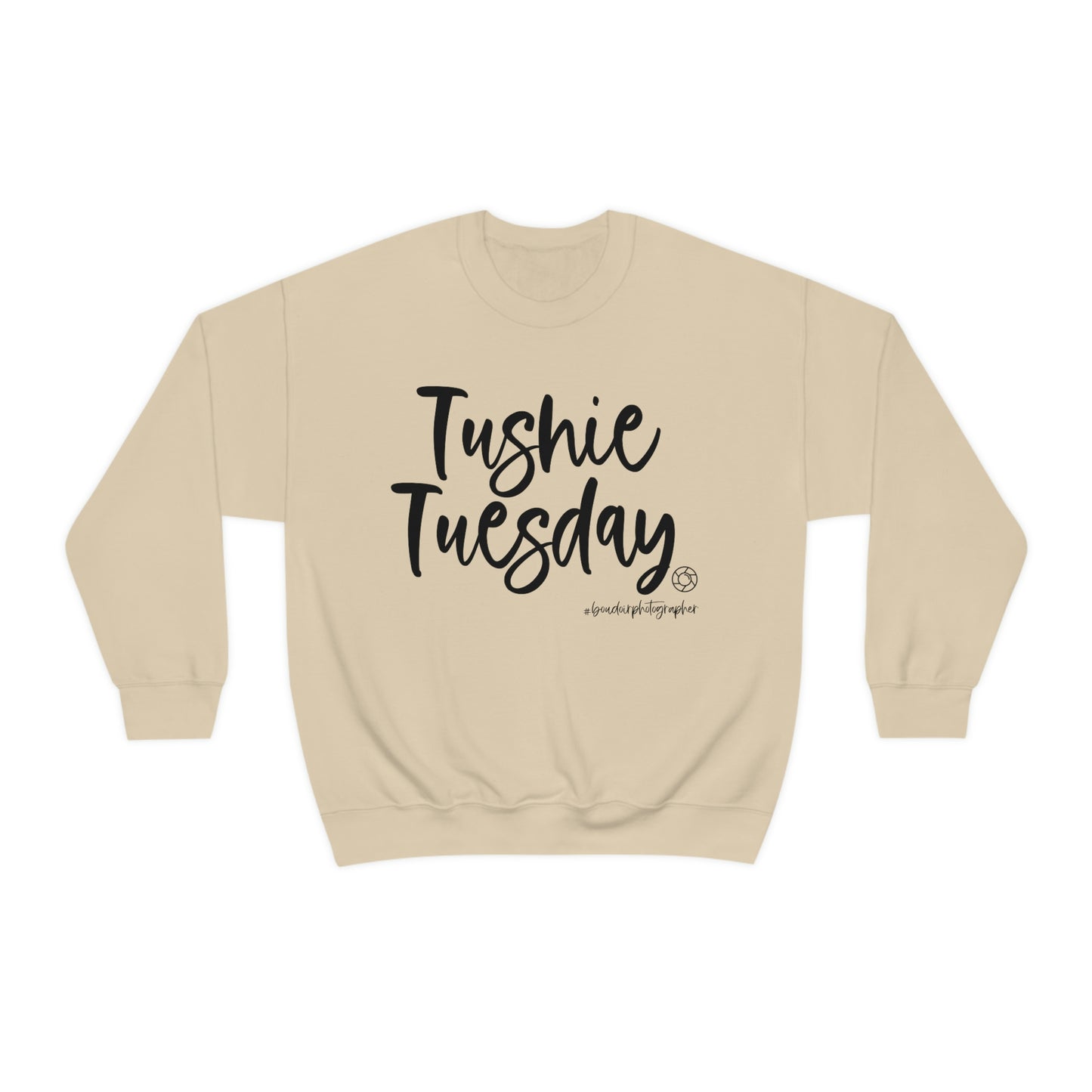 Tushie Tuesday Boudoir - Heavy Blend™ Crewneck Sweatshirt