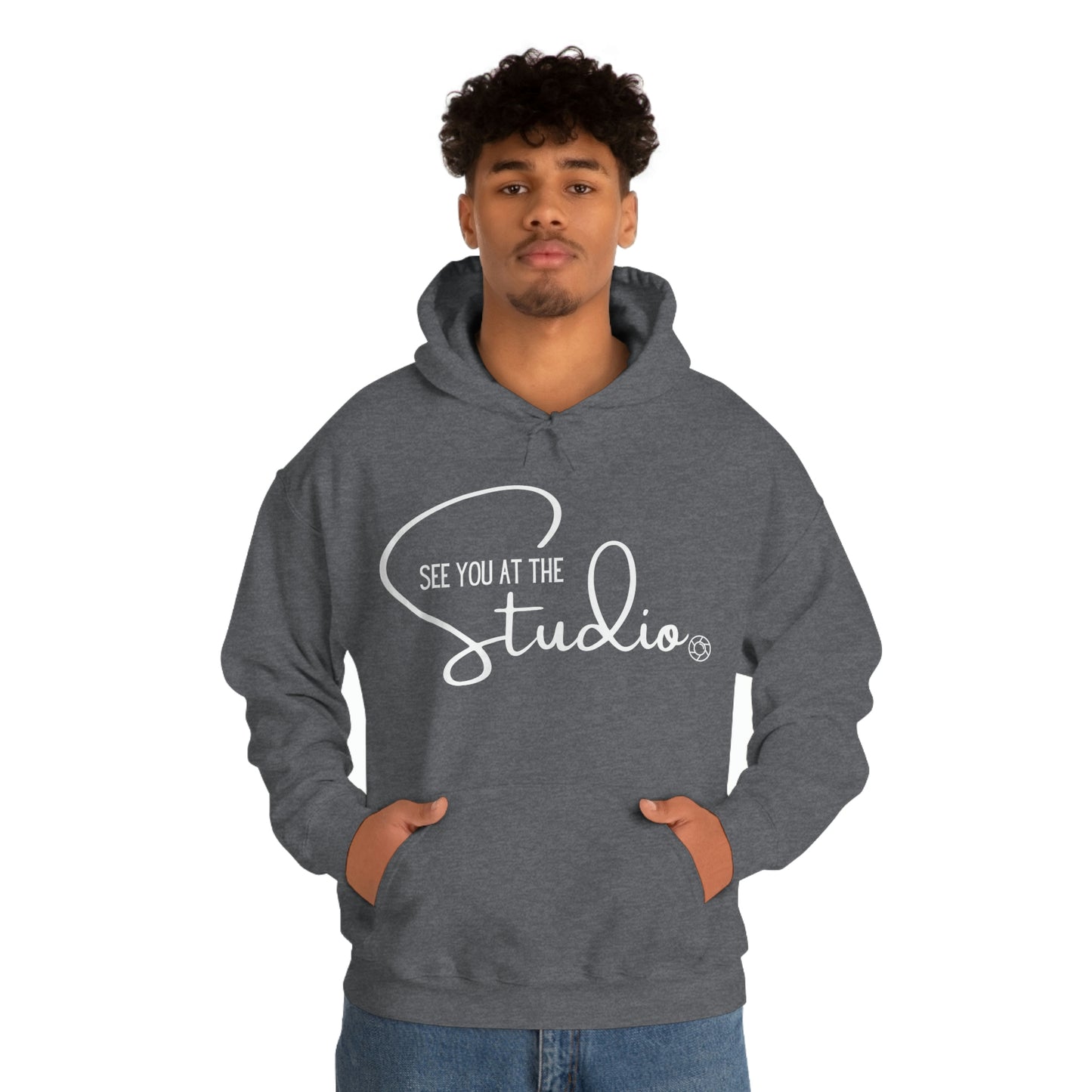 See you at the Studio - Heavy Blend™ Hooded Sweatshirt