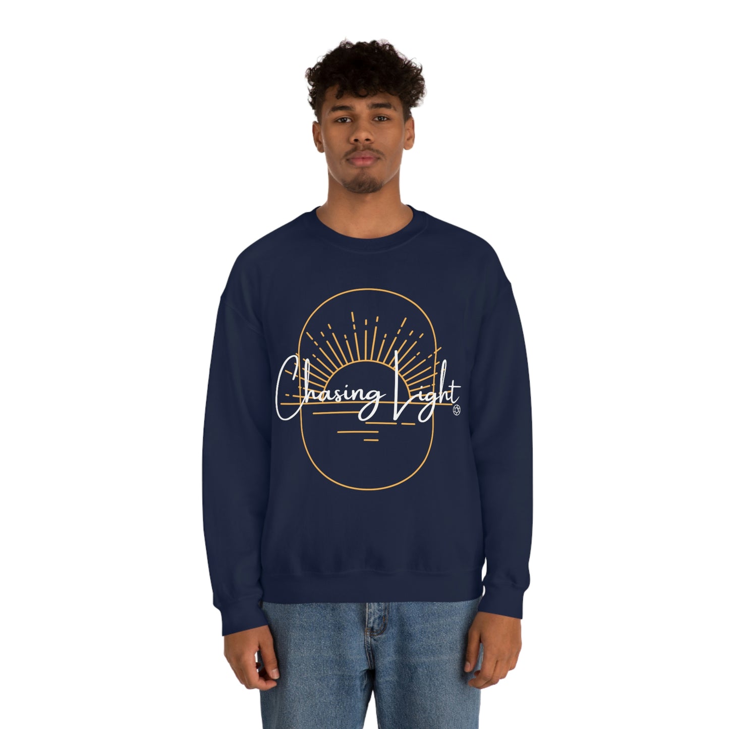 Chasing Light - Heavy Blend™ Crewneck Sweatshirt