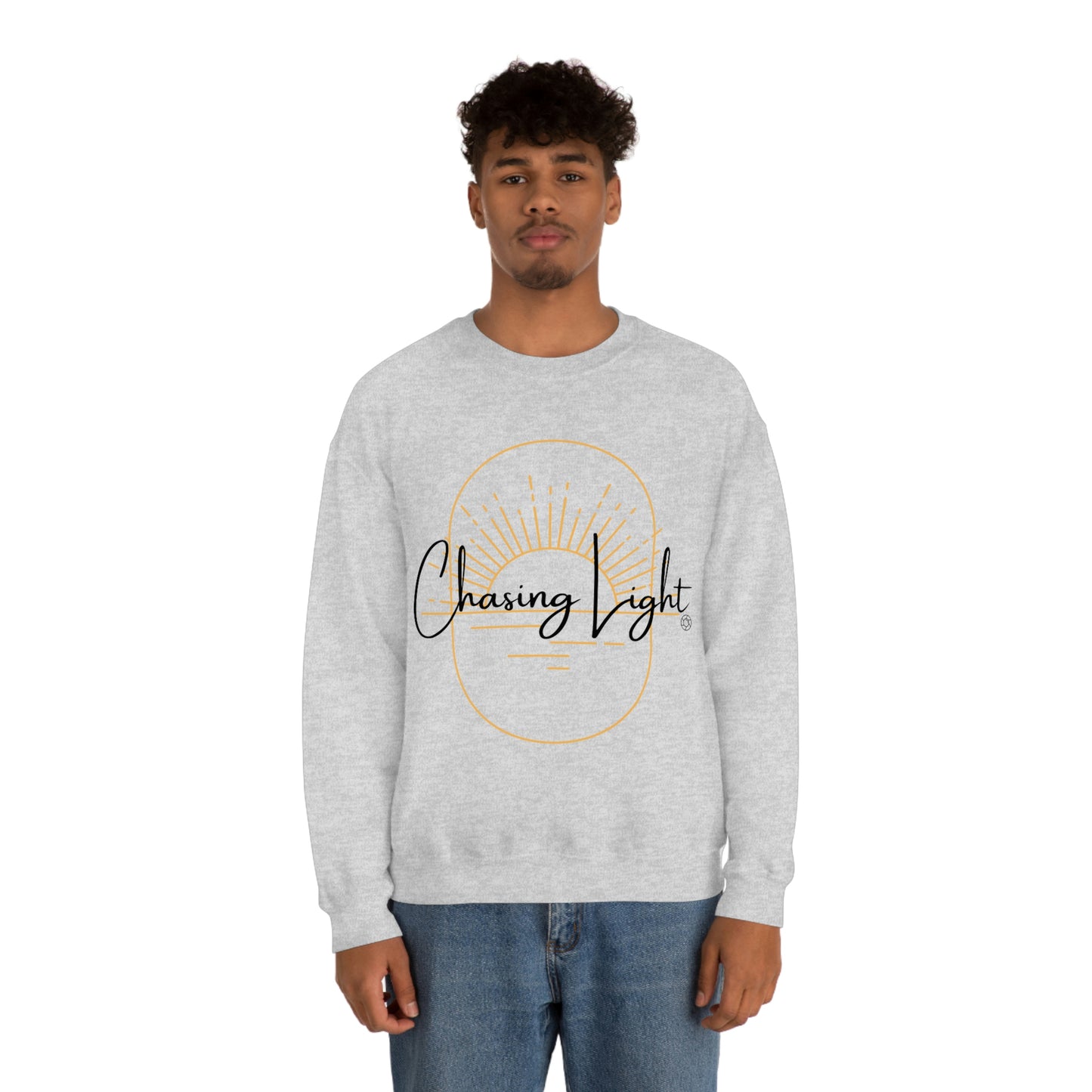 Chasing Light - Heavy Blend™ Crewneck Sweatshirt