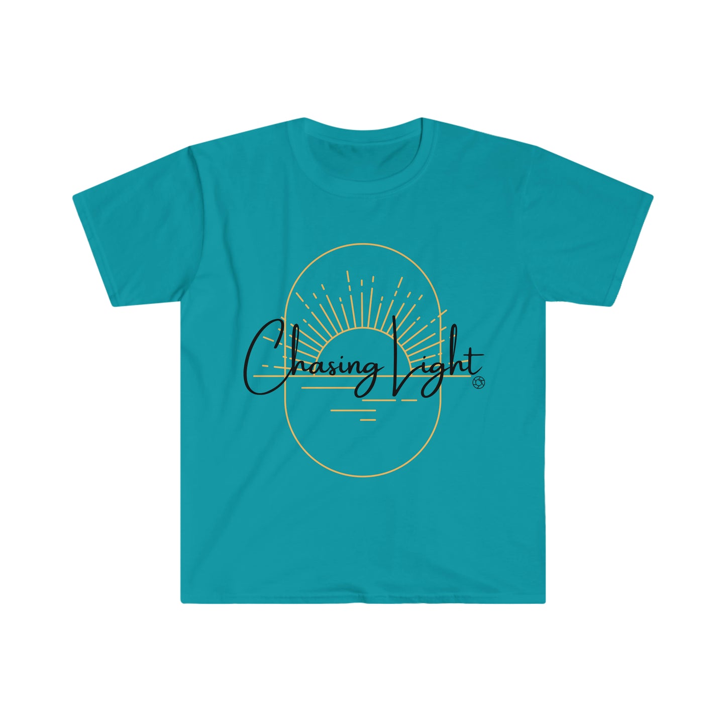 Chasing Light (Blk) - Softstyle T-Shirt