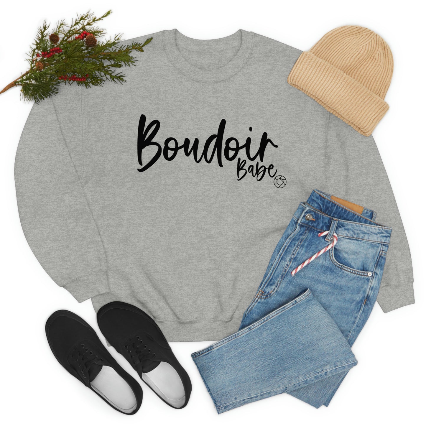 Boudoir Babe - Heavy Blend™ Crewneck Sweatshirt