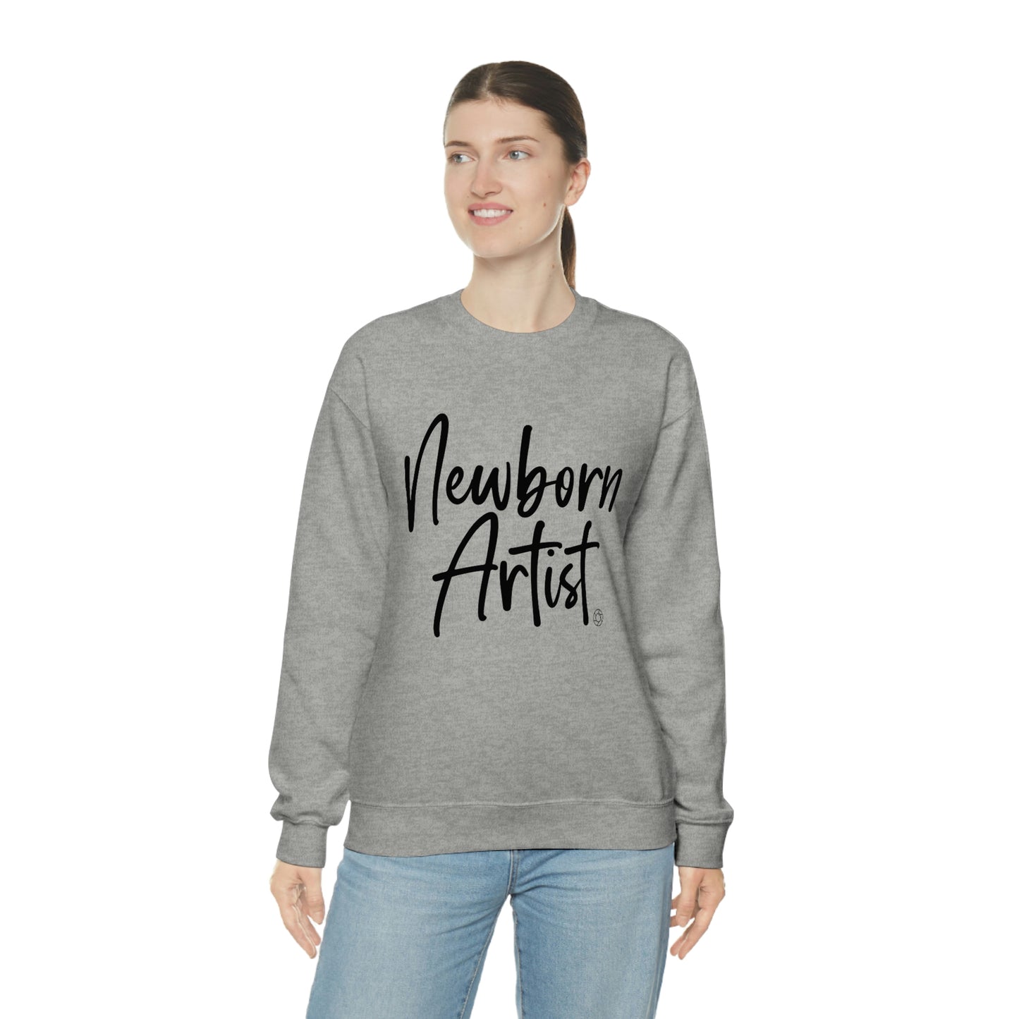 Newborn Artist - Heavy Blend™ Crewneck Sweatshirt