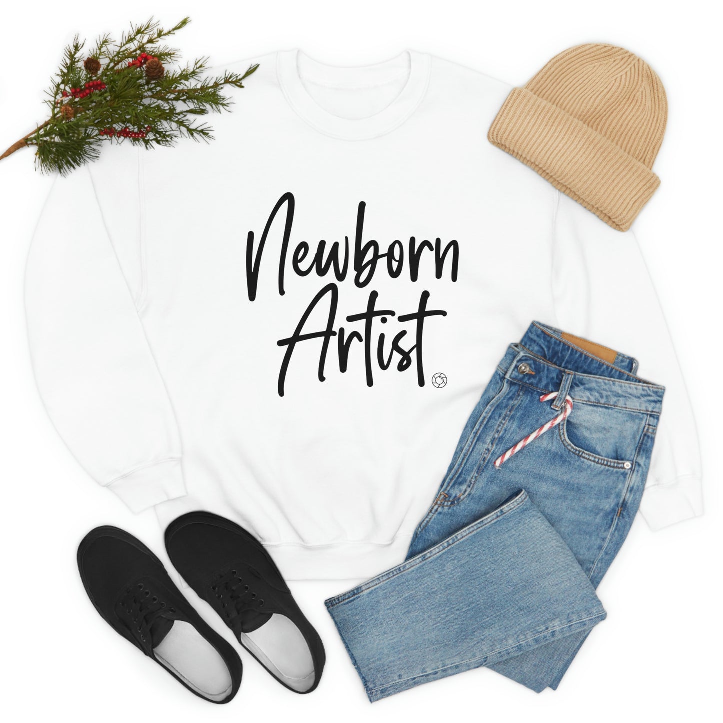 Newborn Artist - Heavy Blend™ Crewneck Sweatshirt