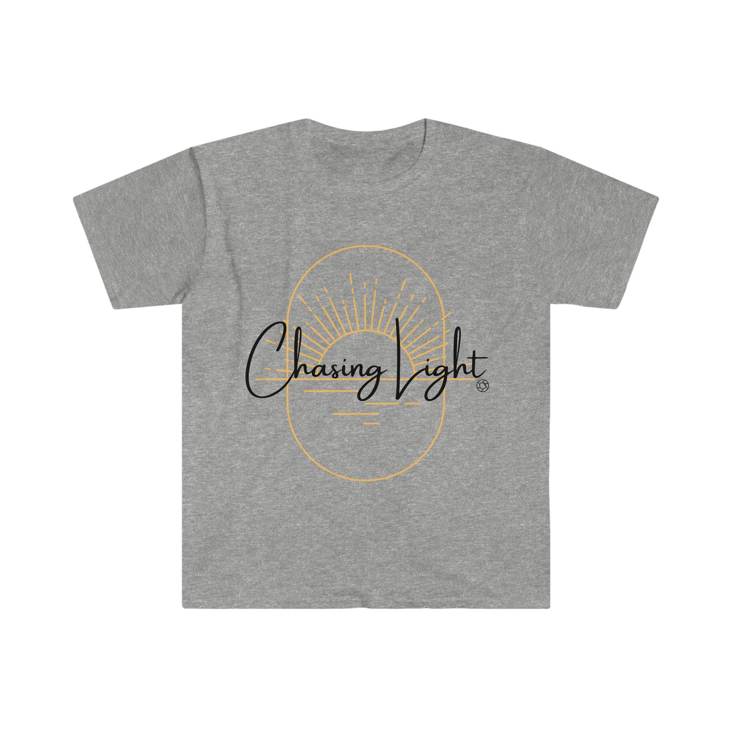 Chasing Light (Blk) - Softstyle T-Shirt