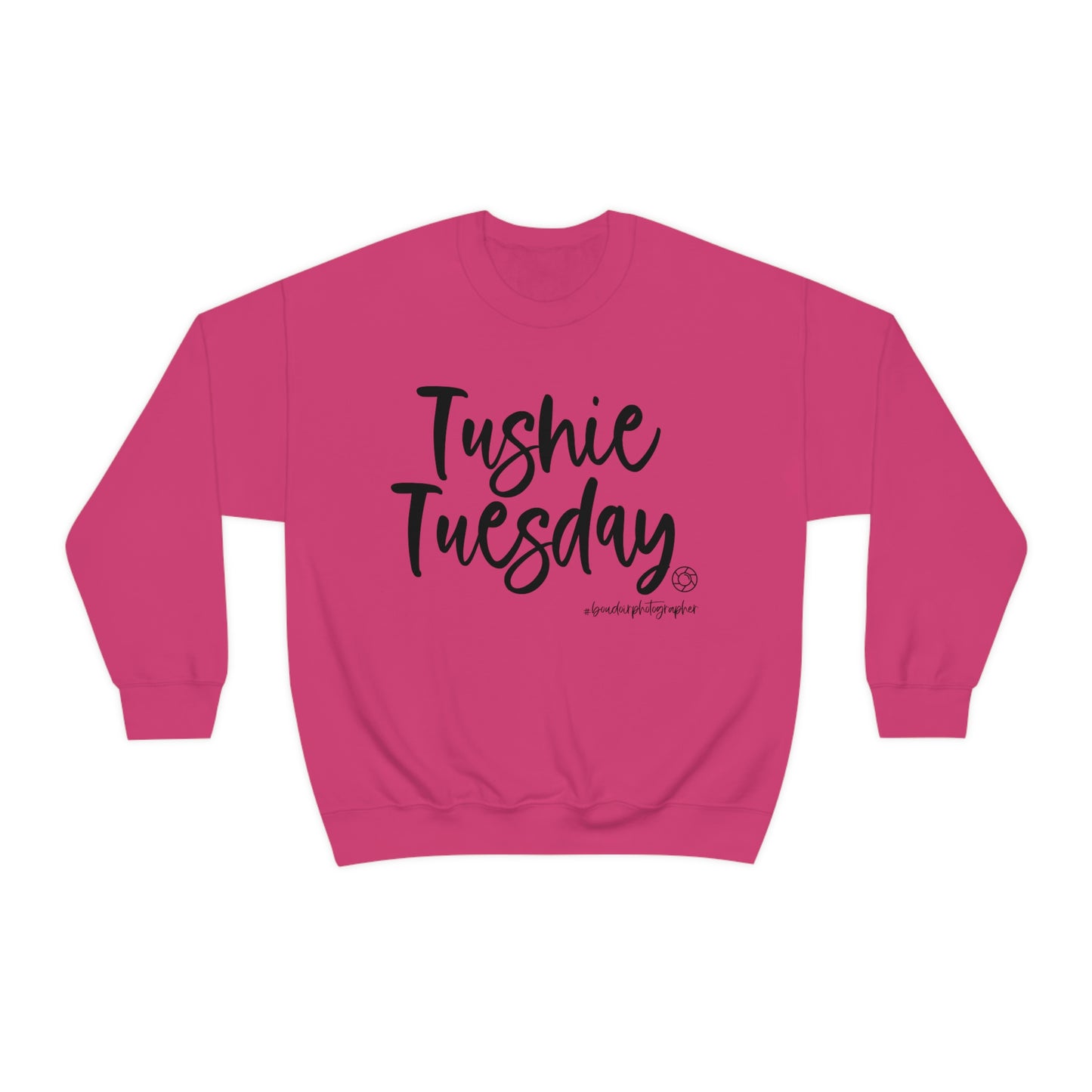 Tushie Tuesday Boudoir - Heavy Blend™ Crewneck Sweatshirt