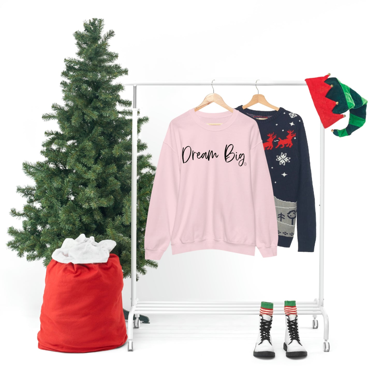 Dream Big - Heavy Blend™ Crewneck Sweatshirt