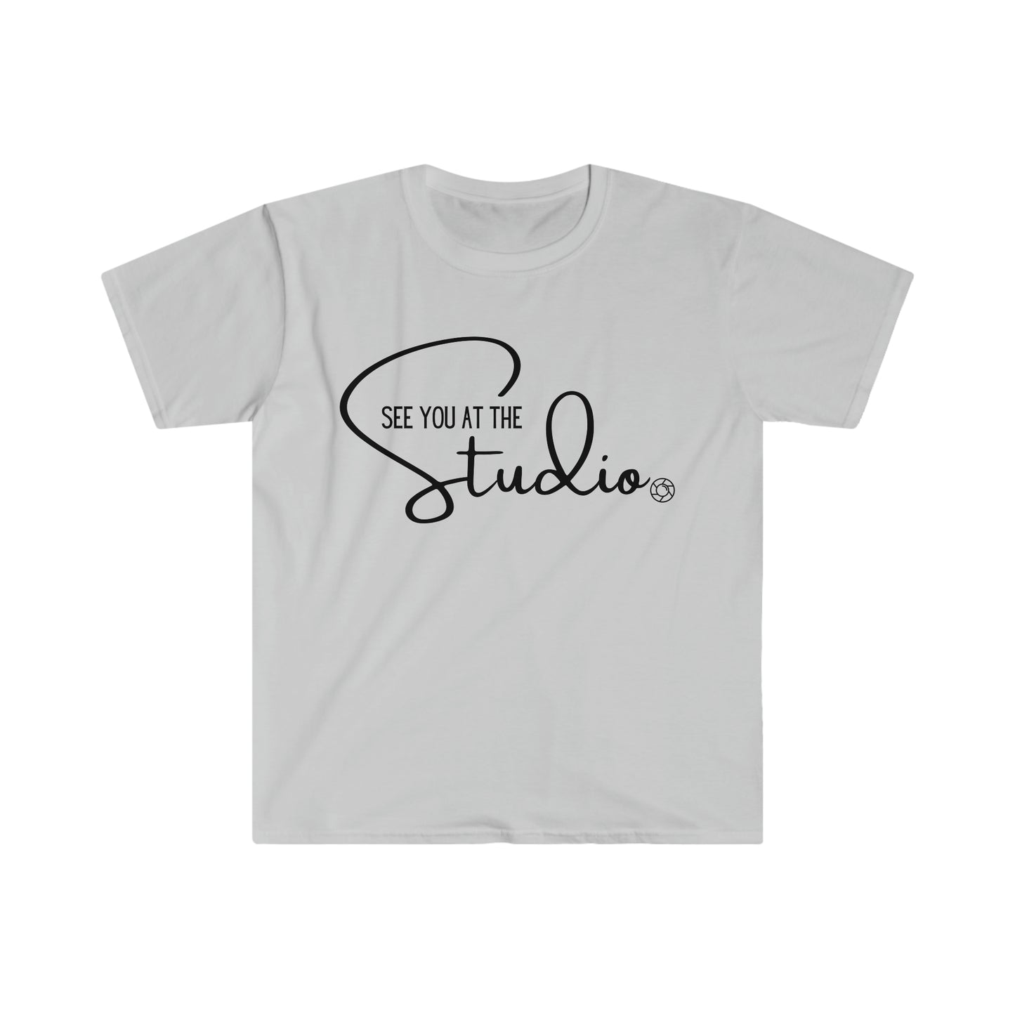 See you at the Studio (Blk) - Softstyle T-Shirt