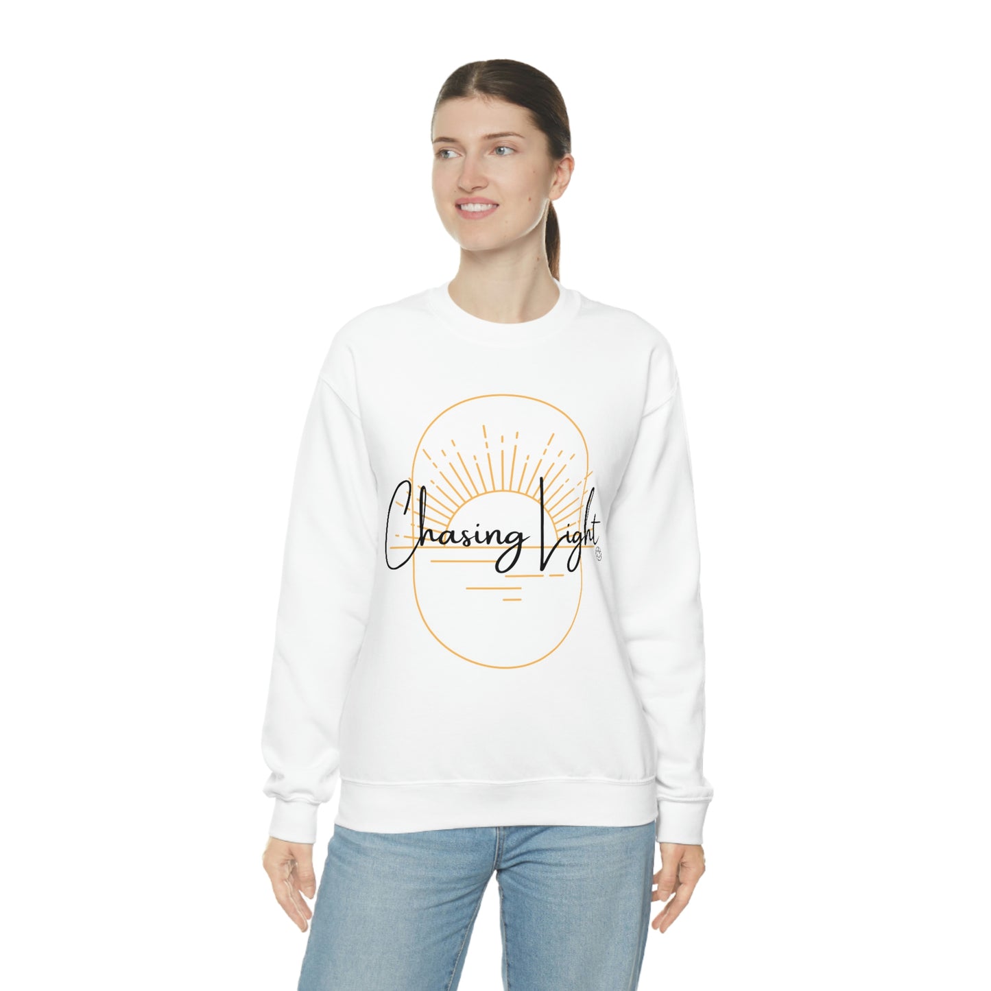 Chasing Light - Heavy Blend™ Crewneck Sweatshirt