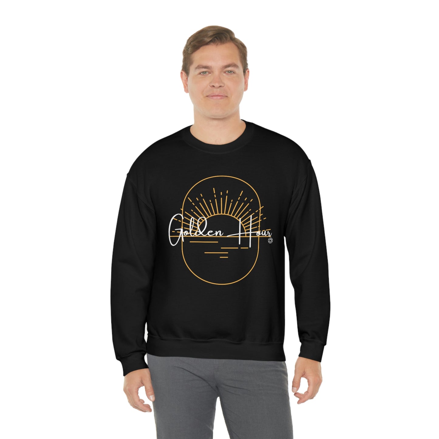 Golden Hour - Heavy Blend™ Crewneck Sweatshirt