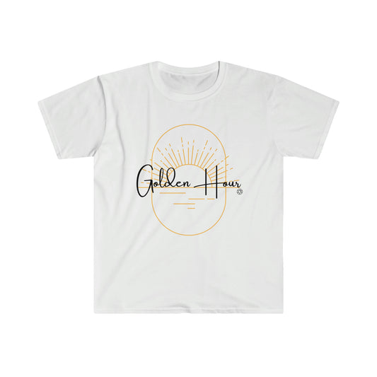 Golden Hour (Blk) - Softstyle T-Shirt