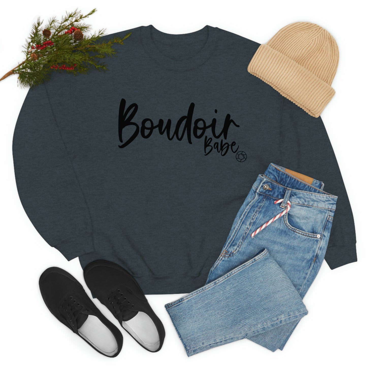 Boudoir Babe - Heavy Blend™ Crewneck Sweatshirt