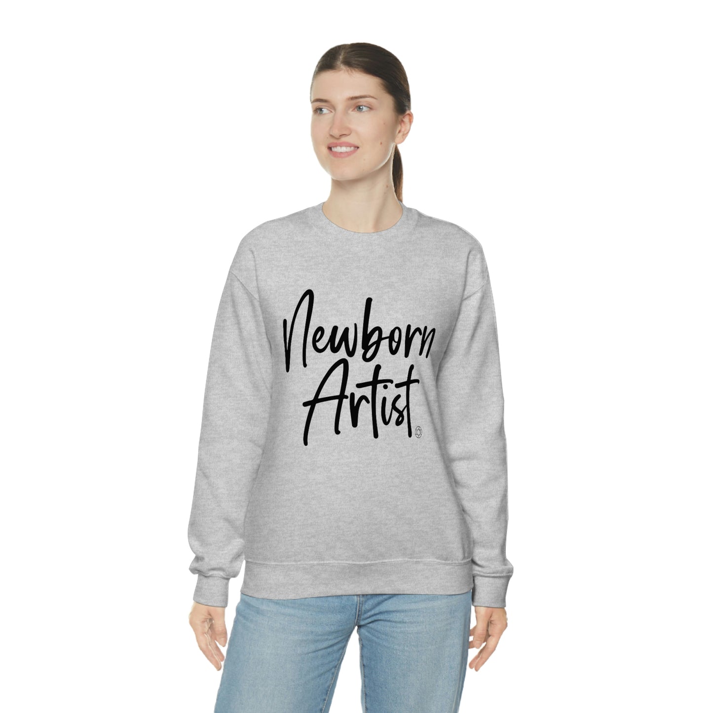 Newborn Artist - Heavy Blend™ Crewneck Sweatshirt