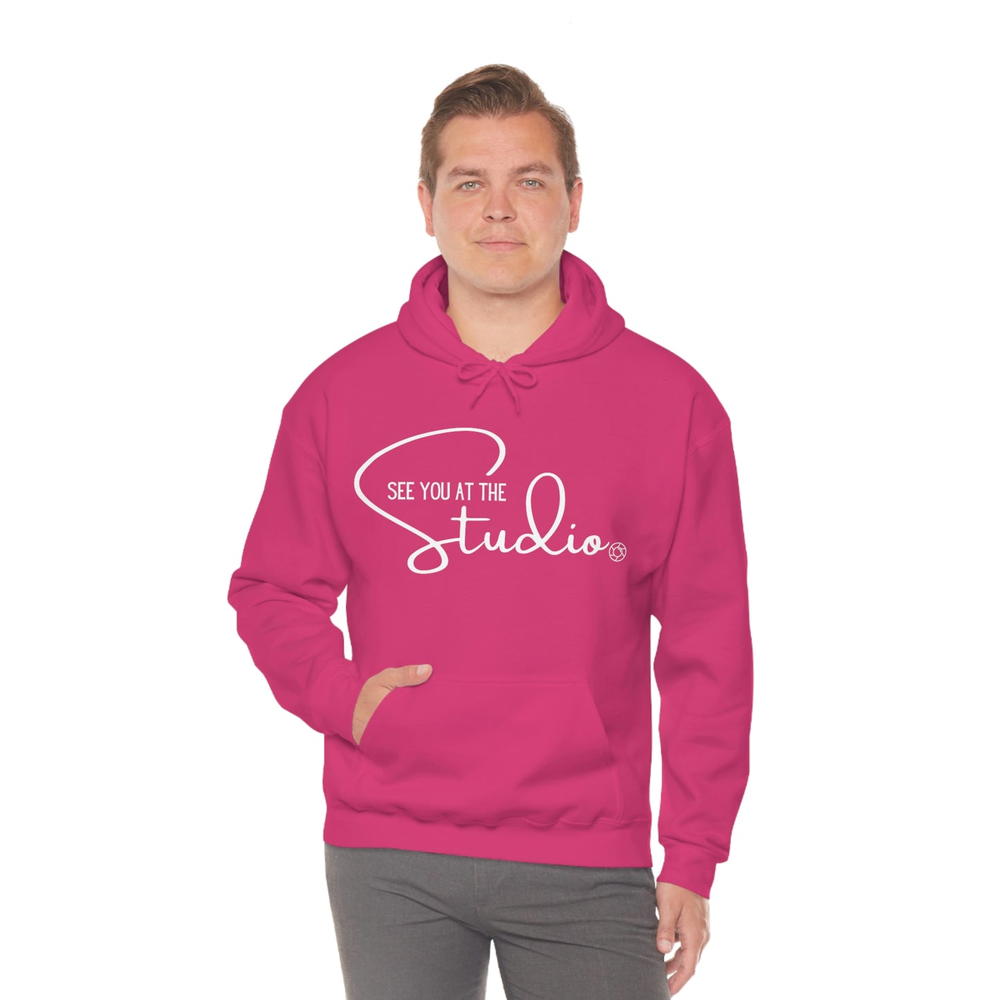 See you at the Studio - Heavy Blend™ Hooded Sweatshirt