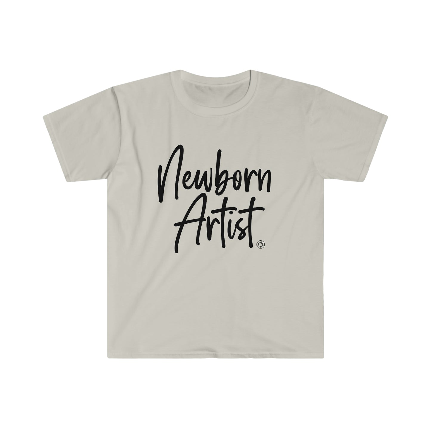 Newborn Artist (Blk) - Softstyle T-Shirt