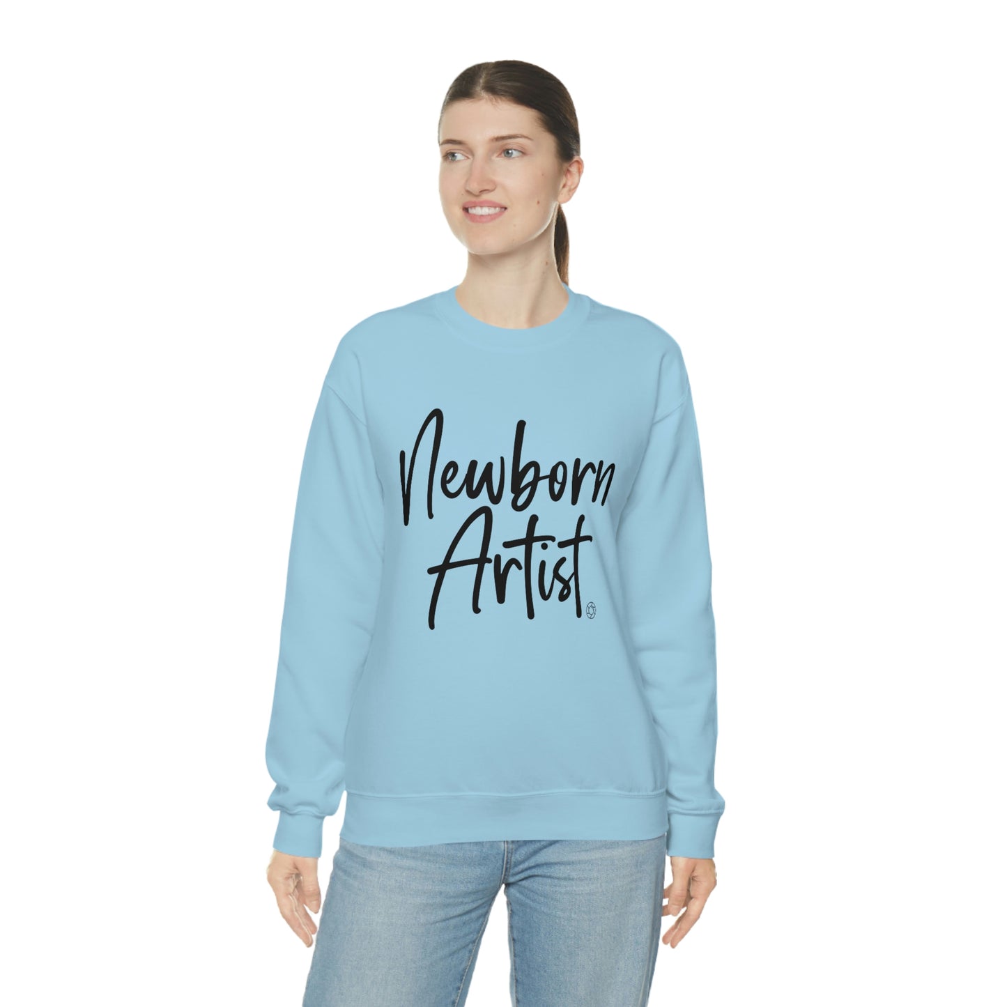 Newborn Artist - Heavy Blend™ Crewneck Sweatshirt