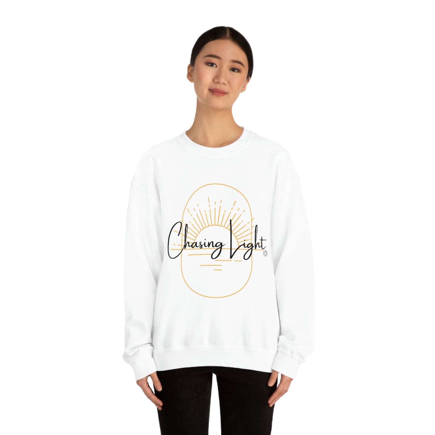 Chasing Light - Heavy Blend™ Crewneck Sweatshirt