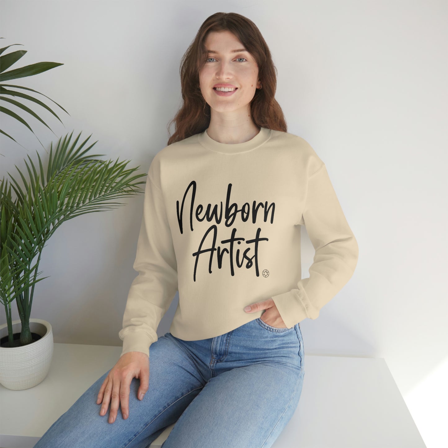 Newborn Artist - Heavy Blend™ Crewneck Sweatshirt