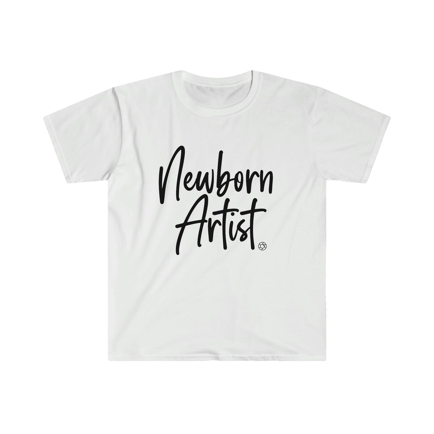 Newborn Artist (Blk) - Softstyle T-Shirt