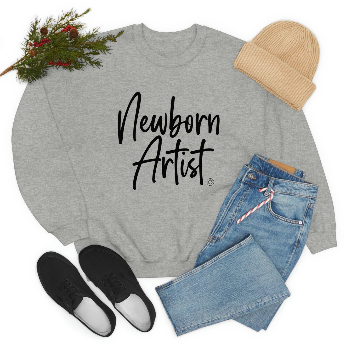 Newborn Artist - Heavy Blend™ Crewneck Sweatshirt