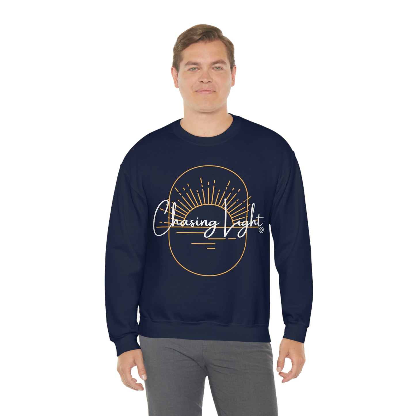 Chasing Light - Heavy Blend™ Crewneck Sweatshirt