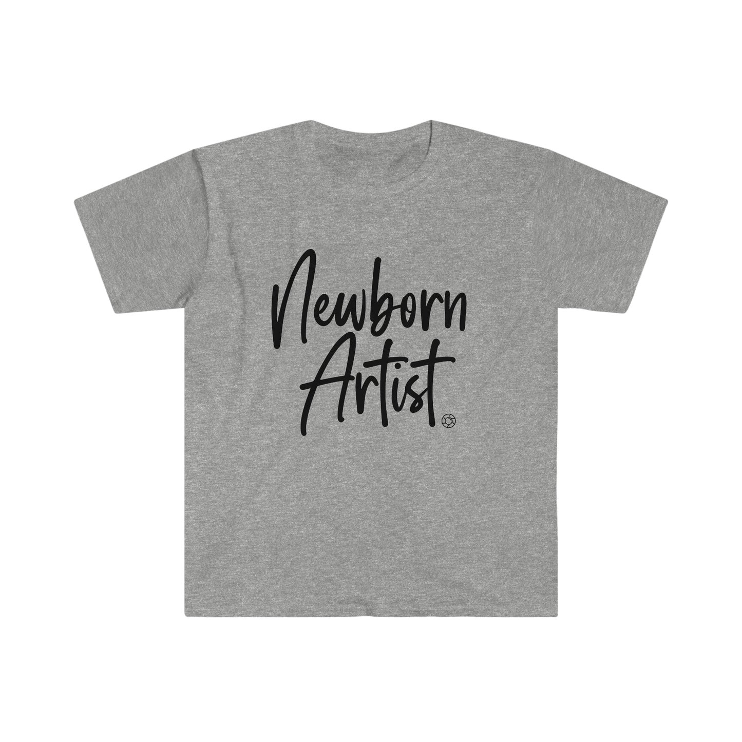 Newborn Artist (Blk) - Softstyle T-Shirt